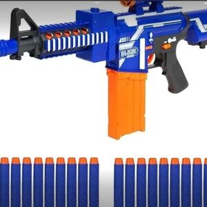 NWT Motorized Foam Dart Blaster Kids indoor outdoor play.Age 6+